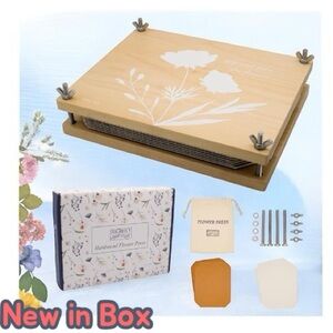 Rightly Wyld Flower Press Kit – Hardwood 8x10 – Floral Preservation Set